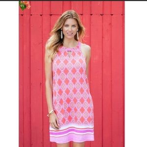 Cabana Life shift dress coral size large
